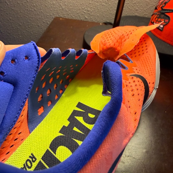 Nike Orange Lunarlons Running Shoes Nike Racing size 11 mens